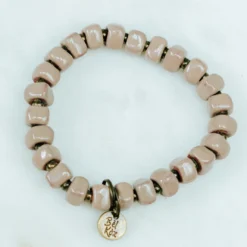 Bel Koz Squared Clay Bead Bracelet 18 Bel Koz Squared Clay Bead Bracelet -Women's Clothing Store DSC 4601