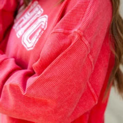 Varsity Ohio Ribbed Graphic Crewneck -Women's Clothing Store DSC 4693 eefd434c d13d 4236 8c62 c8fc2f19032b