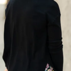 Betsey's So Soft Side Slit Cardigan -Women's Clothing Store DSC 5193