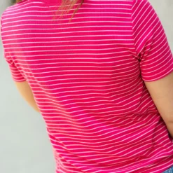 Classic Striped Ribbed Tee -Women's Clothing Store DSC 5449 9b612011 86bb 4bcd b2d0 fab0a16d098d