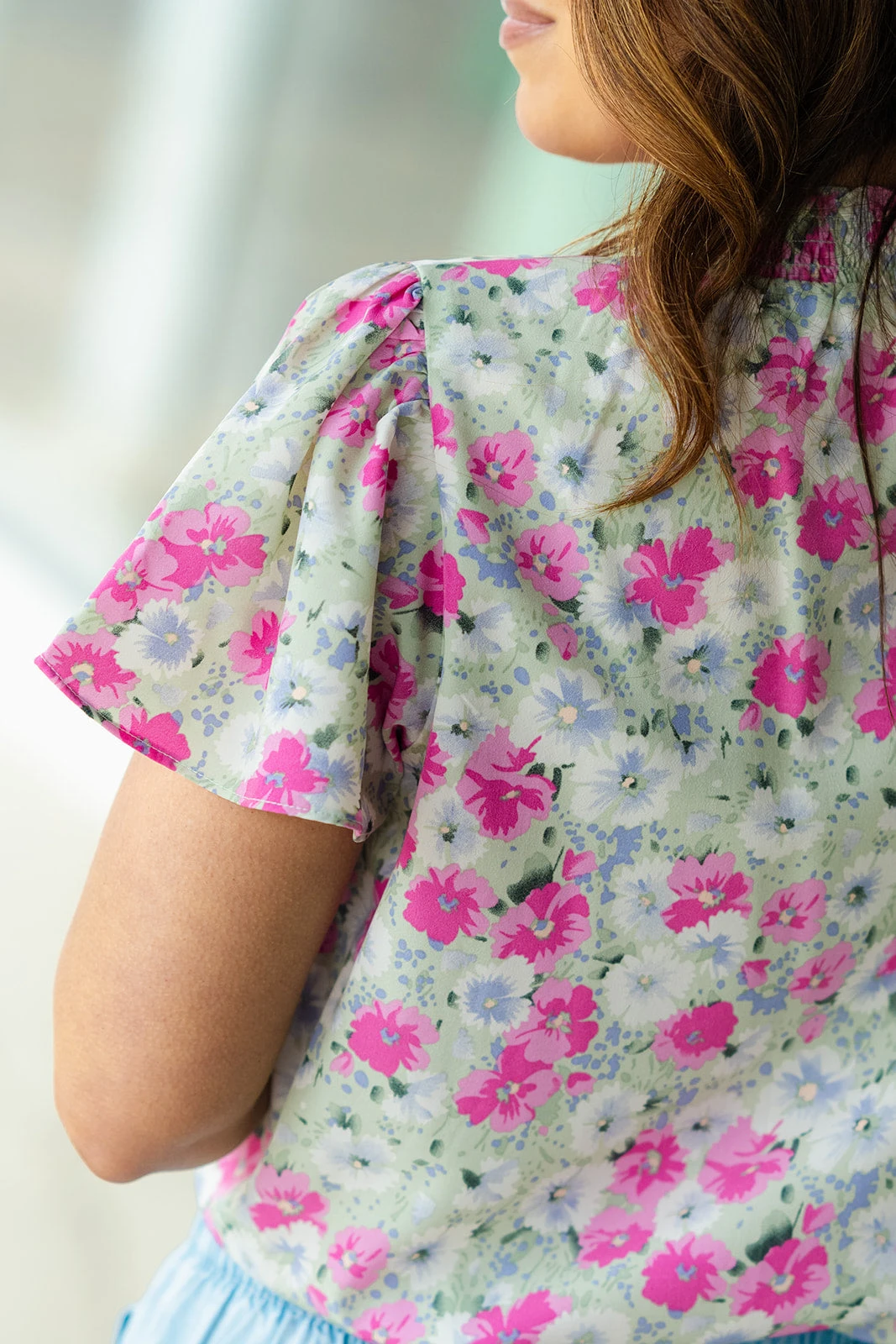 Aster Cap Sleeve Blouse 10 Aster Cap Sleeve Blouse - Image 10