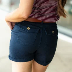 Betsey's Chino Shorts 24 Betsey's Chino Shorts -Women's Clothing Store DSC 6183