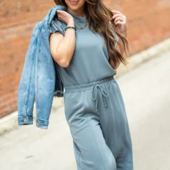 Mid Seam Scuba Pants 21 Mid Seam Scuba Pants -Women's Clothing Store DSC 6753