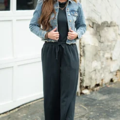 Mid Seam Scuba Pants 22 Mid Seam Scuba Pants -Women's Clothing Store DSC 6787