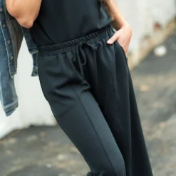 Mid Seam Scuba Pants 23 Mid Seam Scuba Pants -Women's Clothing Store DSC 6802