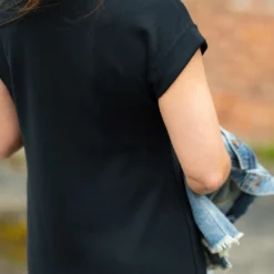 Short Sleeve Scuba Midi Dress 14 Short Sleeve Scuba Midi Dress -Women's Clothing Store DSC 6841