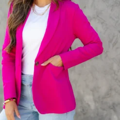Single Button Blazer