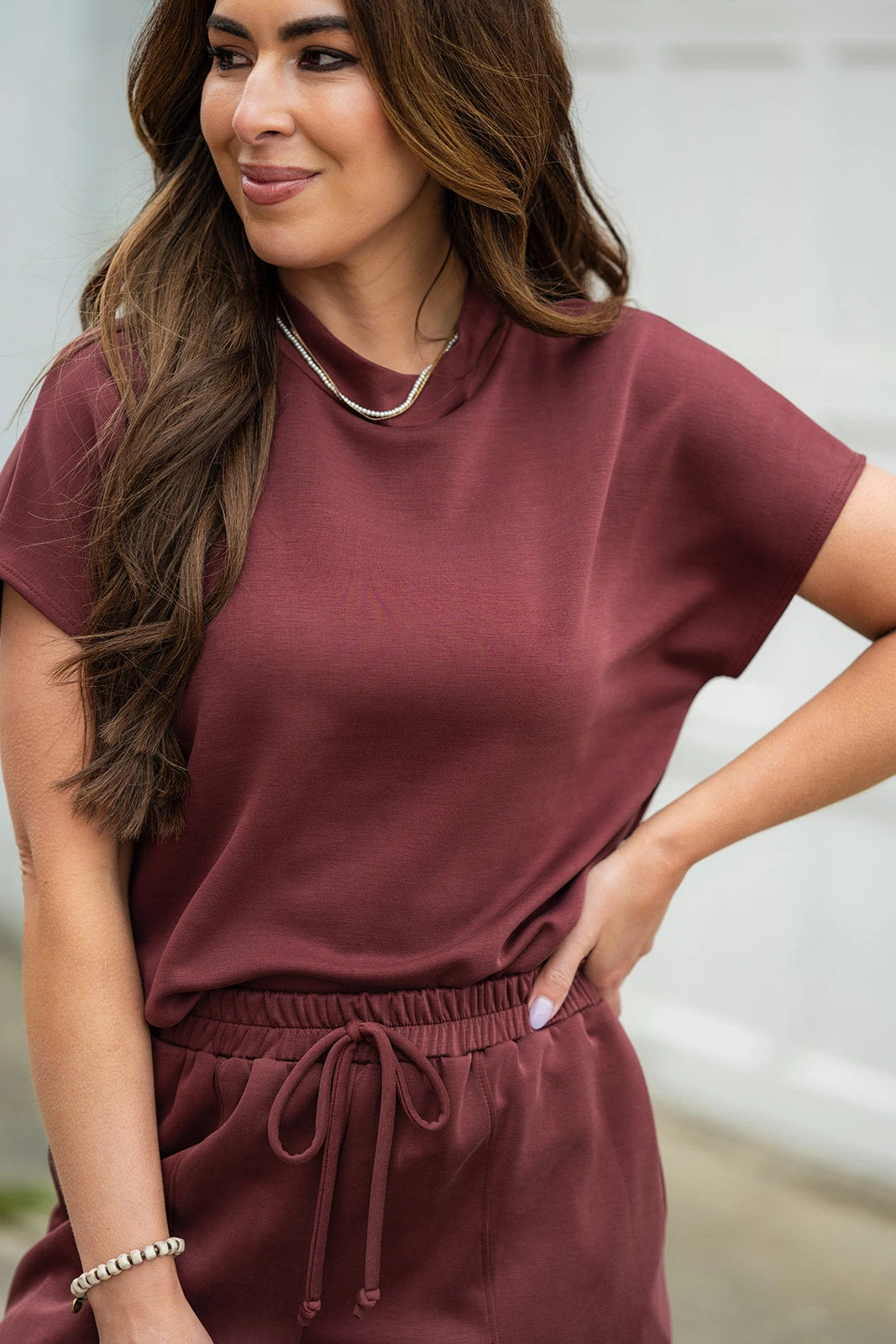 High Neck Scuba Tee 3 High Neck Scuba Tee - Image 3