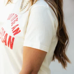 Proud To Be An American Graphic Tee -Women's Clothing Store DSC 7313