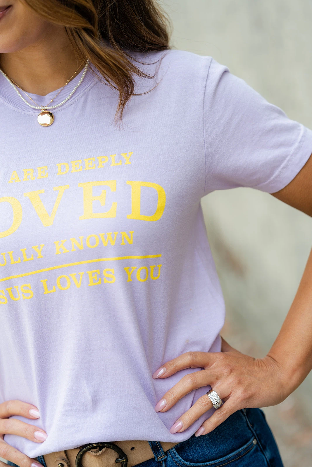 Jesus Loves You Graphic Tee 2 Jesus Loves You Graphic Tee - Image 2