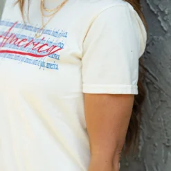 America Graphic Tee -Women's Clothing Store DSC 8470