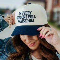 I Will Praise Him Ball Cap -Women's Clothing Store DSC 9306
