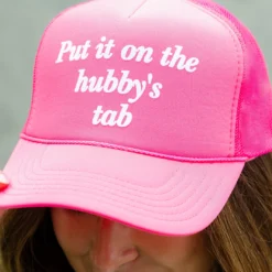Put It On The Hubby's Tab Ball Cap -Women's Clothing Store DSC 9595