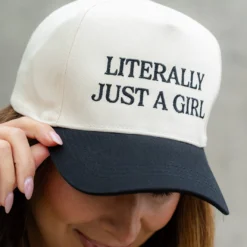 Literally Just A Girl Ball Cap