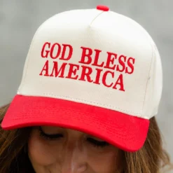 God Bless America Ball Cap