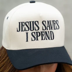 Jesus Saves I Spend Ball Cap