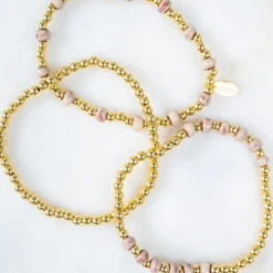 Bel Koz Gold Accented Clay Bead Bracelet Set 23 Bel Koz Gold Accented Clay Bead Bracelet Set -Women's Clothing Store DSC 9763