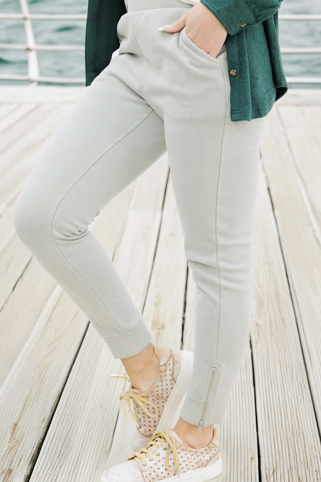 Zipper Bottom Joggers 1 Zipper Bottom Joggers