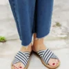 Corky's Dig It Navy Sandals