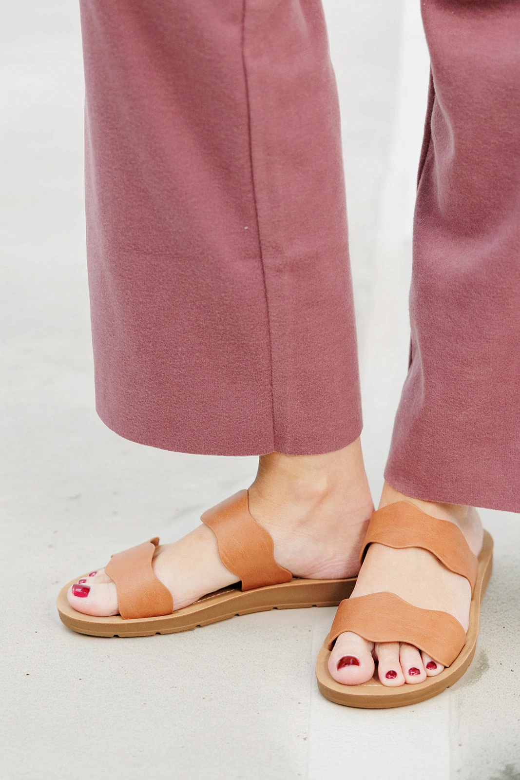 Corky's Wishy Washy Cognac Sandals 2 Corky's Wishy Washy Cognac Sandals - Image 2