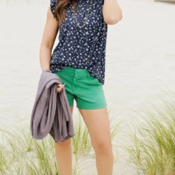 Scattered Daisies Cinched Tank -Women's Clothing Store FJ7A1246