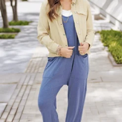 Neutral Side Slit Jacket 32 Neutral Side Slit Jacket -Women's Clothing Store FJ7A1829