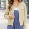 Neutral Side Slit Jacket