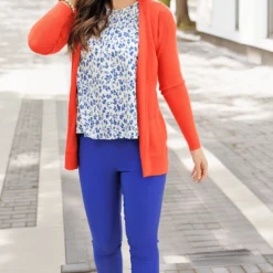 Fancy Floral Smocked Top Flutter Blouse 11 Fancy Floral Smocked Top Flutter Blouse -Women's Clothing Store FJ7A2116