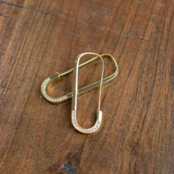 Locked Stone Earrings