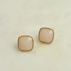 Stone Age Stud Earrings -Women's Clothing Store IMG 7489 2