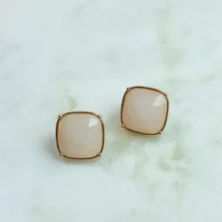 Stone Age Stud Earrings -Women's Clothing Store IMG 7489