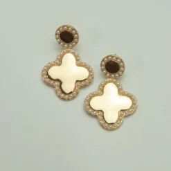 Quatrefoil Drops Earrings