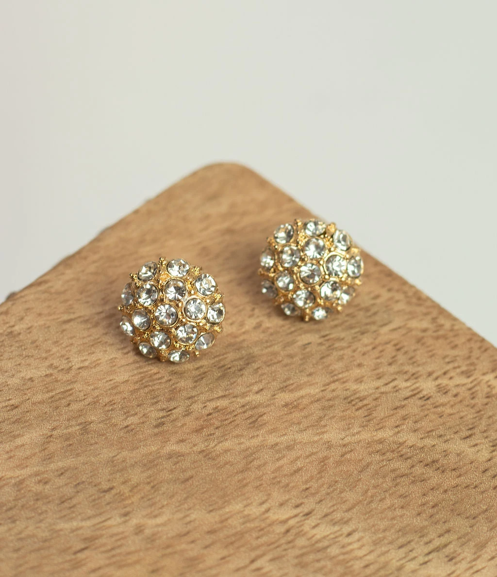 Diamond Pomegranates Stud Earrings 1 Diamond Pomegranates Stud Earrings