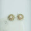 Sparkling Bristles Stud Earrings