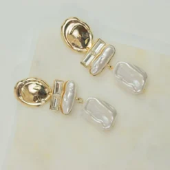 Opulent Trio Dangle Earrings