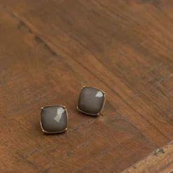 Stone Age Stud Earrings -Women's Clothing Store IMG 7704