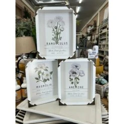 Floral Wall Box Sign