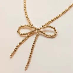 Belle Bow Necklace