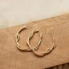 Twisted Hoop Earrings