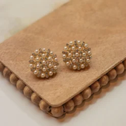 Straight Forward Stud Earrings