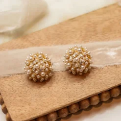 Rich Dripped Stud Earrings