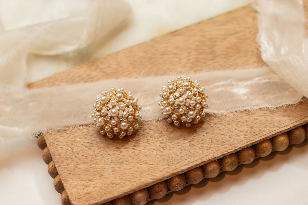 Rich Dripped Stud Earrings 1 Rich Dripped Stud Earrings