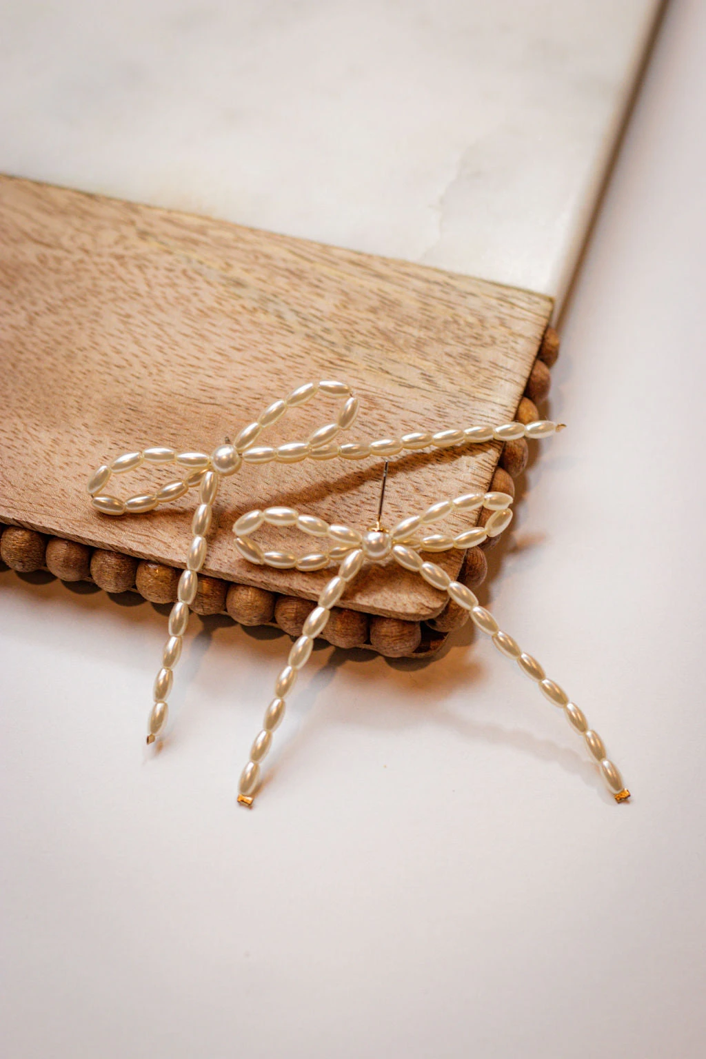 Meet Me In The Middle Bow Stud Earrings 2 Meet Me In The Middle Bow Stud Earrings - Image 2