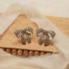 Exquisite Bow Stud Earrings
