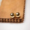 Drop Of Gold Stud Earrings