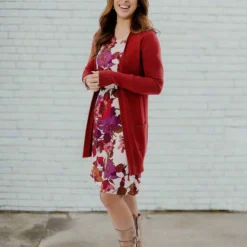 Vivacious Floral Long Sleeve Dress -Women's Clothing Store JAN2025BECCA0271