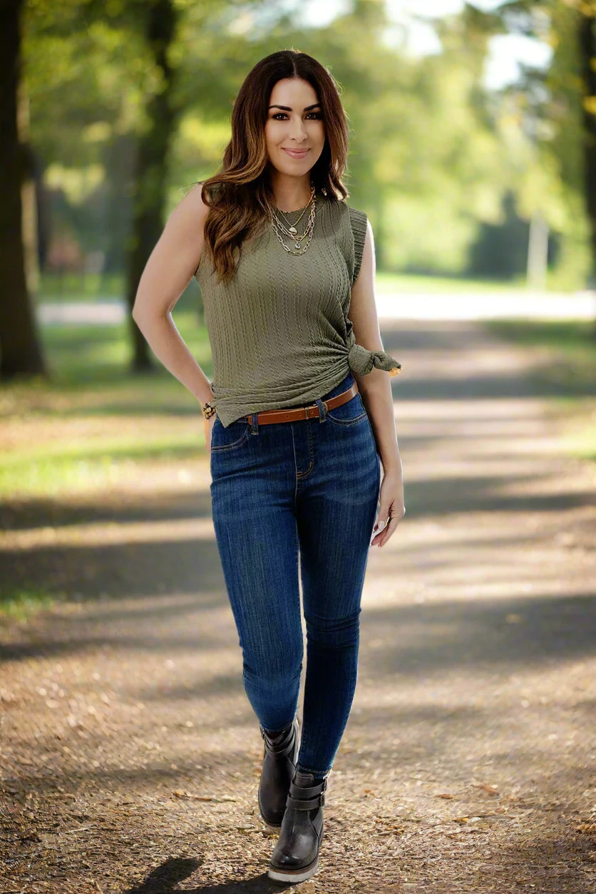 Braided Textured Tank 4 Braided Textured Tank - Image 4