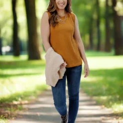 Braided Textured Tank 10 Braided Textured Tank -Women's Clothing Store JAN2025BECCA0618