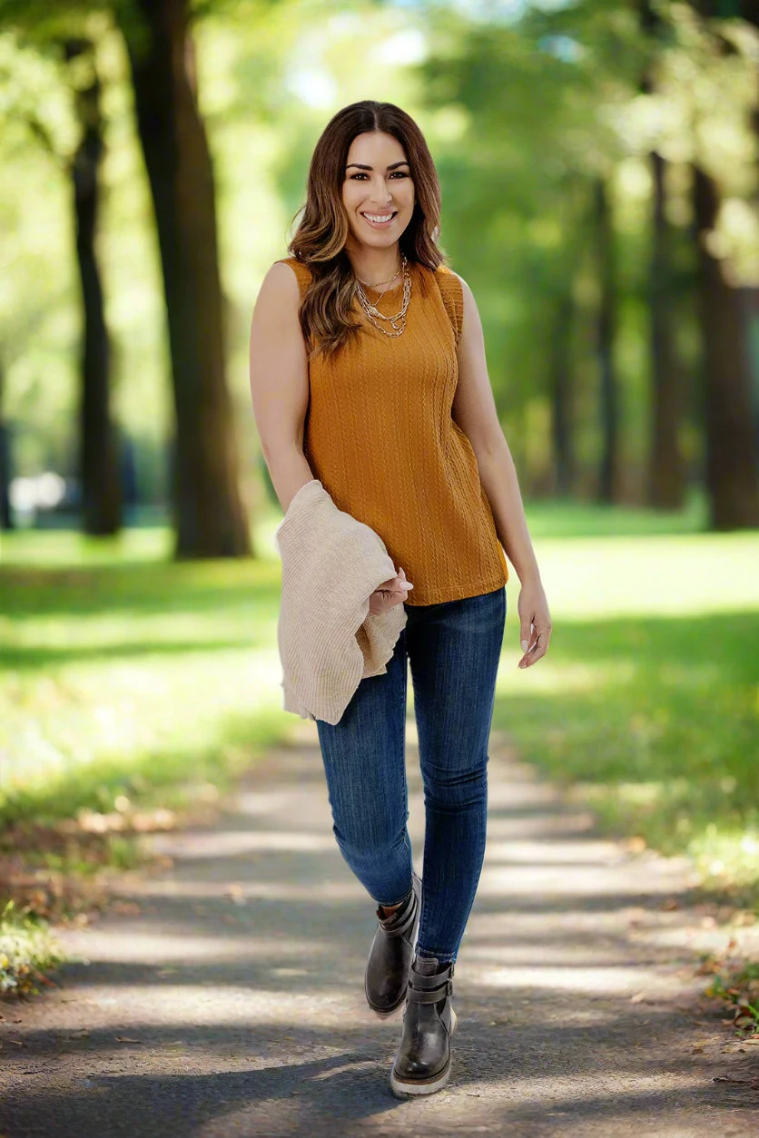 Braided Textured Tank 5 Braided Textured Tank - Image 5