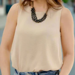 Simple Chic Tank -Women's Clothing Store JANweek3 becca0298